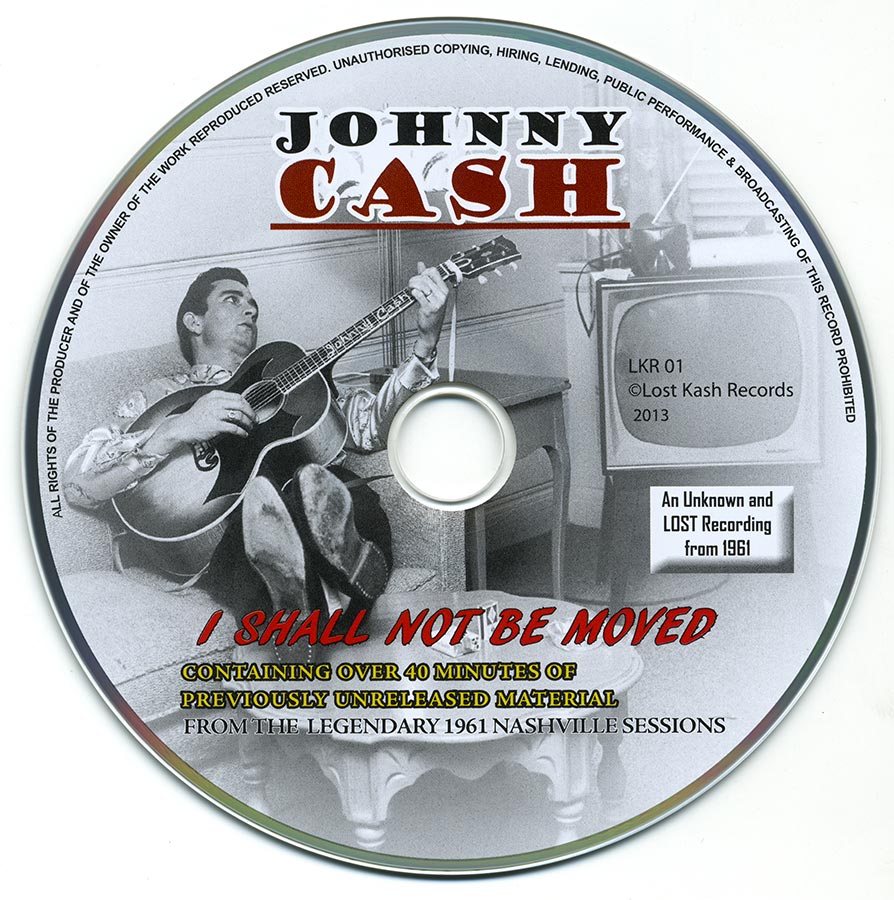 Cash-CD I Shall Not Be Moved